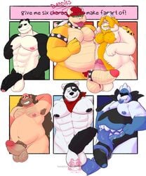 6boysabs accessory anthro armband armpit_hair asgore_dreemurr balls bara beard beastars belly black_penis blonde_hair blue_nipples body_hair boner boss_monster bovid bowser brown_hair caprine cartoon_network chest_hair cock_ring collar darkner deltarune english_text epic_games erection eye_patch eyewear facial_hair fortnite fur gay genitals giant_panda goat gouhin greg_universe group hair hi_res himburr human humanoid jewelry king_spade koopa long_hair male male/male male_only mammal mario_(series) meme monster moobs muscular muscular_anthro muscular_male nintendo nipple_fetish nipple_pinch nipple_play nipples nude overweight overweight_anthro overweight_human overweight_humanoid overweight_male pecs penis penis_accessory penis_jewelry pinch polar_bear polar_patroller_(fortnite) pubes red_hair reptile scalie shell six_fanarts_challenge spiked_armband spiked_cock_ring spiked_collar spiked_shell spikes spikes_(anatomy) steven_universe stomach_mouth text tongue tongue_out undertale undertale_(series) ursid ursine video_games white_body white_fur yaoi