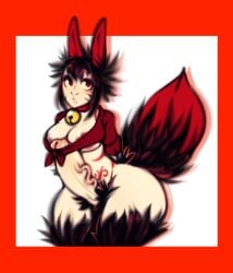 1dickgirl 1futa autopaizuri autotitfuck bell_collar bileshroom bottom_heavy bottomless breasts clothed clothing collar dickgirl dickgirl_only erection fox_ears fox_humanoid fox_tail futa_only futanari giant_penis huge_ass huge_cock huge_hips huge_thighs hyper_cock hyper_penis kemono kemonomimi kit_(masochistfox) large_thighs light-skinned_futanari light_skin medium_breasts mostly_nude original penis pinup presenting_penis shortstack solo_dickgirl standing thick_legs thick_thighs veiny_penis wide_hips wide_thighs