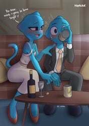 gumball watterson from the amazing world of gumball by harkart