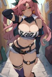 nicole demara from mihoyo by santaclausai