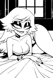 ai_generated angel emily_(hazbin_hotel) hazbin_hotel sexy_pose tagme