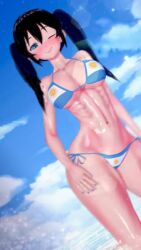 1girls 30_seconds 3d 3d_animation 3d_model 9:16 animated back_view beach big_breasts bikini black_hair blue_eyes blush breasts exhibitionism latam_virtual_youtuber longer_than_30_seconds nipples no_sound public public_nudity pussy shai_zoe shaizoe_ shaizoe_(character) shaizoe_(female) solo_female tagme thighs twintails vertical_video video virtual_youtuber vtuber vtuberfanart