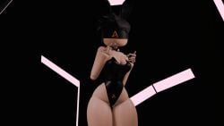 3d_(artwork) bunny_ears bunnysuit cameltoe iris light- logo_on_clothes long_hair looking_at_viewer robloxian robot_humanoid rr34 rusmynth skinned_female thick_thighs