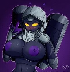 ahe_gao alien alien_girl big_breasts blush cybertronian dildo female love mask nightbird nightbird_(transformers) robot robot_girl robot_humanoid tr_yithaz transformers transformers_g1 yellow_eyes