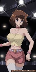 ai_generated aindroidparanoid anzu_mazaki ass big_breasts blue_eyes breasts breasts breasts brown_hair dance dancer dancing disco hips huge_breasts large_breasts long_legs narrow_waist short_hair slim_waist stable_diffusion taller_girl tea_gardner wide_hips yu-gi-oh! yu-gi-oh!_gx