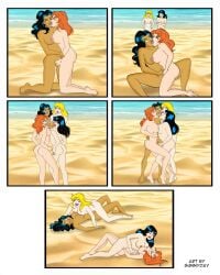 4girls archie_comics ass barefoot beach betty_cooper black_hair black_hair_female blonde blonde_female blonde_hair blonde_hair_female boobs breasts brown_skin cheryl_blossom chocolate_and_vanilla comic comic_page comics-toons commission commission_art confrontation feet female female_on_female female_only girl_on_girl girls girls_only glaring group group_kiss group_kissing group_sex imminent_foursome interracial_yuri interrupted kissing lesbian_kiss lesbian_orgy lesbian_sex multiple_girls mutual_yuri naked nude nudity orange_hair orange_hair_female ot4 quadruple_kiss red_hair scissoring sea shore soles staring sunnyday2000 symmetrical_docking titfight toes tongue tongue_kiss tongue_out tribadism valerie_brown veronica_lodge yuri