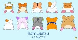 2024 accessory amelie_(jewelpet) anus artist_logo ass bow_ribbon brown_body brown_fur clothed clothing corocorokuririn cricetid crossover ebichu english_text female feral fur grey_body grey_fur group hair_accessory hair_ribbon hairbow hammond_(overwatch) hamster hamster_club hamsterdam hamtaro hamtaro_(series) hi_res jacket japanese_text jewelpet jewelpet_(species) kirarin_hamster kirby_(series) kuririn_(sanrio) logo lying male male_focus mammal nintendo on_front orange_body orange_fur oruchuban_ebichu overwatch pichu90 pimm_(hamsterdam) pink_body pink_fur precure pukupuku_tennen_kairanban ribbons rick_(kirby) rodent sanrio shigetchi_(hamster_club) simple_background text topwear whiskers white_body white_fur wonderful_precure! x_anus yamada_(pukupuku_tennen_kairanban)