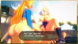 1male 2girls ass big_ass big_breasts big_butt big_penis blonde_female blonde_hair blowjob blush blushing breasts breath_of_the_wild censored censored_penis face_sitting green_eyes hairband huge_cock hylian hylian_ears koikatsu light-skinned_female light_skinned_male link long_hair long_penis nintendo nipple nipples no_penetration outdoors paya_(the_legend_of_zelda) penis penis_touching_vagina pointy_ears princess_zelda red_eyes ryoukai sheikah shocked_expression surprised text the_legend_of_zelda touching_penis white_hair wide_eyed zelda_(breath_of_the_wild)