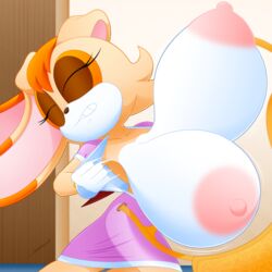 vanilla the rabbit from sega by slickehedge