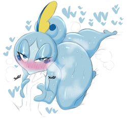 1boy 1girls absurd_res ass big_ass big_butt big_legs big_penis blowjob blue_body blue_eyes blue_skin blush cute cute_face eye_contact fat_ass fat_butt fellatio female female_pokemon furry handjob heart huge_ass huge_butt human_on_pokemon interspecies legs looking_at_viewer love nintendo oral oral_penetration oral_sex penis pokémon_(species) pokemon pokemon_focus pokemon_ss pokephilia saltyxodium sex size_difference smaller_female sobble sweat sweating thick_thighs thighs veiny_penis voluptuous