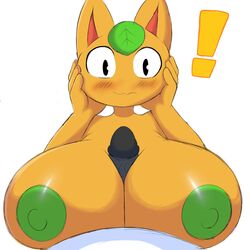 ! animal_crossing breasts feline female fur huge_breasts itisjoidok joikyloki_(artist) nintendo paizuri penis tangy_(animal_crossing) video_games