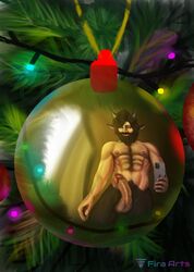 1boy abs animal_ears artist_name balls ballsack bara beard big_balls body_fur body_hair boner brown_eyes brown_fur brown_hair christmas erection facial_hair faun fira_arts george_(character) hairy hairy_balls hairy_male half-human heavy_balls horns humanoid humanoid_penis hunk leaking_precum male male_nipples male_only male_pubic_hair masculine masculine_male mature_male muscles muscular muscular_male mustache nipples nude nude_male pecs penis precum precum_drip pubic_hair reflection satyr scrotum selfie solo solo_male testicles veiny_penis yaoi