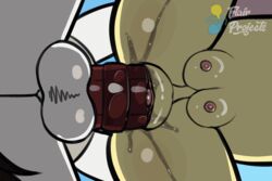 3:2 alexander_(kohryu) animal_genitalia animal_penis animated balls bodily_fluids bottom_view canon_x_oc conditional_dnp crotchboobs duo equid equine equine_penis erection fan_character female female_penetrated feral flair_projects fluttershy_(mlp) friendship_is_magic fur genital_fluids genitals hasbro horse jcosneverexisted male male/female male_penetrating male_penetrating_female mammal medial_ring my_little_pony nipples non-human_areolae nude pegasus penetration penis pink_nipples pony pussy pussy_juice red_penis short_playtime vaginal_penetration white_body white_fur wings yellow_body yellow_fur