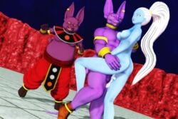 3:2 3d_(artwork) anthro balls beerus blue_body blue_skin bodily_fluids breasts champa cum cum_in_pussy cum_inside digital_media_(artwork) domestic_cat dragon_ball dragon_ball_super duo erection felid feline felis female female_penetrated genital_fluids genitals hairless hairless_cat hi_res humanoid male male/female male_penetrating male_penetrating_female malicekira mammal muscular muscular_male nipples open_mouth overweight overweight_male penetration penile penis pussy smile sphynx_(cat) vados vaginal_penetration vaginal_penetration