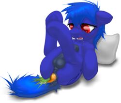 anal_insertion carrot food food_play friendship_is_magic futa_only futanari improvised_sex_toy masturbation my_little_pony oddwarg pony