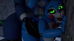 3d animated animatronic five_nights_at_freddy's five_nights_at_freddy's_2 large_ass loop mp4 nightbotgrey no_sound straight toy_bonnie_(fnaf) video withered_bonnie