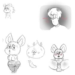 1:1 aggressive_retsuko animal_crossing anthro barrypark11 blush bodily_fluids cervid drooling english_text eulipotyphlan female haida half-closed_eyes hedgehog hi_res hyaenid male male/female mammal narrowed_eyes nintendo penetration sable_able saliva sanrio sketch_page smooth_fur sweat text tongue tongue_out tsunoda vaginal_penetration video_games