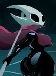 big_ass hollow_knight hornet_(hollow_knight) horny masked_female