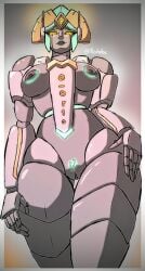 1girls breasts grey_body mechavee medium_breasts naked nipples nude nude_female pussy robot robot_girl robot_humanoid solo solo_female solus_prime transformers vagina