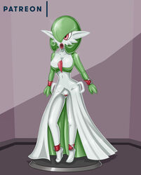 1girls 3_fingers big_breasts bodysuit bound breasts clothing dress encasement fan_character female female_focus female_only full_body_suit fully_clothed gardevoir gardevoir_(cosplay) hand_on_hip handles handles_on_hips high_heels human humanoid jpg mammal nintendo patreon pointy_ears pokémon_(species) pokemon pokemon_(cosplay) pokemon_(species) pokesuit red_eyes rosvo round_mouth rubber rubber_suit sex_doll sex_doll_holes shiny_clothes simple_background solo standing tight_clothing video_games wedge_heels