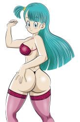 1girls bulma_briefs bulma_briefs carloshuaiquil dragon_ball dragon_ball_z female solo solo_female tagme