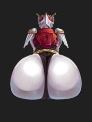 armor armored_boots armored_female ass big_ass female superheroine thick_ass thick_thighs tokusatsu