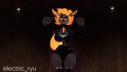 electric_ryu female hallow_(cryptiacurves) halloween_theme stage vrchat vrchat_avatar