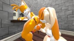 animated ass ass_focus ass_shake big_ass big_breasts big_penis cream_the_rabbit handjob naked rimming sega shower sonic_(series) sonic_the_hedgehog_(series) tagme tails_the_fox video wet yellow_fur