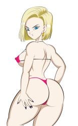 1girls android_18 carloshuaiquil dragon_ball dragon_ball_z female solo solo_female tagme