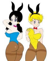 2girls carloshuaiquil dragon_ball dragon_ball_z erasa tagme videl