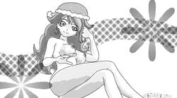 friday_night_funkin gf girlfriend_(friday_night_funkin) holiday_gf holiday_mod holidays manga monochrome nude_female