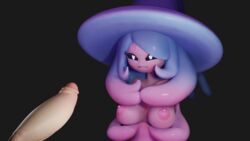 3d blender_(software) breasts game_freak hatterene nintendo penis pokemon pokemon_(species) tagme