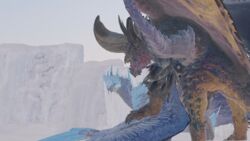 16:9 3d_(artwork) capcom digital_media_(artwork) dragon duo elder_dragon female feral feral_on_feral feral_penetrating hi_res male male/female monster_hunter nergigante the3dmilf velkhana video_games widescreen