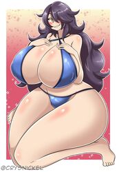 1girls 2021 aliessa_phaire alternate_costume alternate_version_available ass bare_shoulders big_ass big_breasts big_butt bikini black_hair blush breasts breasts_bigger_than_head butt commission commissioner_insert crysnickel female female_only hair_over_one_eye hips hourglass_figure huge_ass huge_breasts huge_butt human human_only humanoid hyper_ass hyper_breasts hyper_butt kneeling large_ass large_breasts large_butt looking_at_viewer narrow_shoulders solo solo_female swimsuit tagme thick thick_ass thick_thighs thighs voluptuous wide_hips yellow_eyes