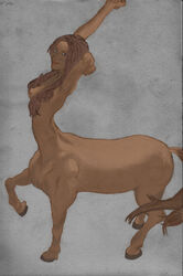 1girls buffy_the_vampire_slayer centaur dawn_summers european_mythology greek_mythology mythology public_domain taur the_buffyverse