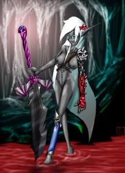 capadochio dark_elf drow dungeons_and_dragons tagme