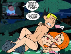 col_kink comic disney female human kim_possible kimberly_ann_possible male nipples ron_stoppable straight straight_hair tagme wade_load