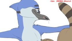 2021 2boys animated bird furry furry_only gay male male_only mordecai mordecai_(regular_show) raccoon regular_show rigby rigby_(regular_show) taga tagme yaoi