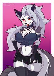 loona (helluva boss) from helluva boss by rookiebear