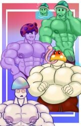 (pvz) bodybuilder cocokun! fungy hypno_shroom male_only muscles plants_vs_zombies plants_vs_zombies_2:_it's_about_time pvz sea-shroom_(pvz) sea_shroom spore-shroom_(pvz) spore_shroom toadstool_(pvz)