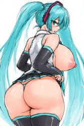 hatsune miku from vocaloid