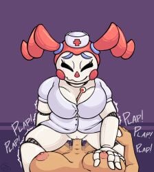 baby_(fnafsl) five_nights_at_freddy's five_nights_at_freddy's:_sister_location futanari jtcircus nurse nurse_cap