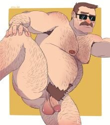 bara fabssdaf filbrick_pines gravity_falls hairy_male male male_only pubic_hair solo_male