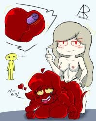 ahe_gao ahegao_face anal anal_sex ar_(artist) ass ass_focus ass_grab bob_(dsand) breasts dildo dildo_in_ass dominant_female domination fnf_mods friday_night_funkin ghost_girl ghost_girlfriend_(marios_madness) girlfriend_(friday_night_funkin) my_ghost_friend ntr susie_(dsand) yuri