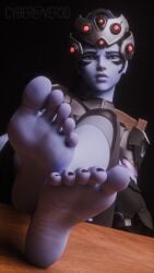 cyberlover3d feet foot_fetish overwatch overwatch_2 soles widowmaker