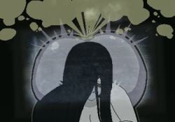 ass ass_bigger_than_head big_ass fart female fetishtrash halloween_2024 yamamura_sadako