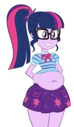 1girls belly belly_button big_belly chubby chubby_female equestria_girls fat fat_belly fat_female friendship_is_magic my_little_pony obese png sci-twi scobionicle99 smile smiling transparent_background twilight_sparkle_(eg) twilight_sparkle_(mlp)