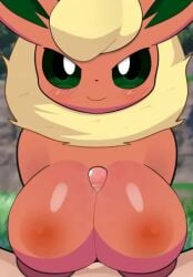 1boy 1girls 2d_animation animated anthro anthrofied big_breasts bodily_fluids breast_play breasts cum cum_on_breasts cumshot duo eeveelution ejaculation female female_focus first_person_view flareon generation_1_pokemon genital_fluids genitals human human_pov humanoid_genitalia humanoid_penis looking_at_viewer male male/female male_pov mammal motion_tweening nintendo penis pokemon pokemon_(species) pokemorph pov sateco sex shorter_than_30_seconds smile solo_focus sound tagme titjob vertical_video video