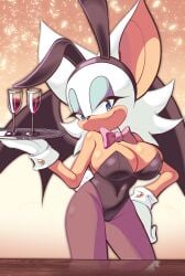 rouge the bat from sega by nan0lovesyou