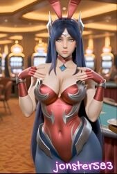 1girls 3d 3d_animation 3d_model ai_generated battle_bunny_irelia irelia_xan jonster583 league_of_legends league_of_legends:_wild_rift nude solo solo_female solo_focus tagme video